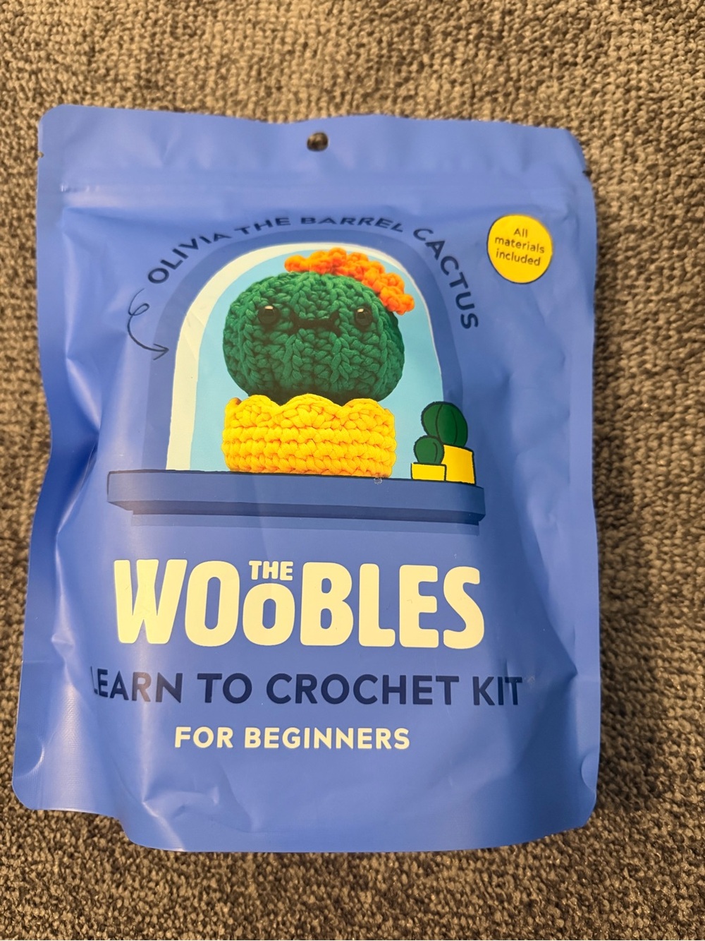 The Woobles Olivia the Barrel Cactus